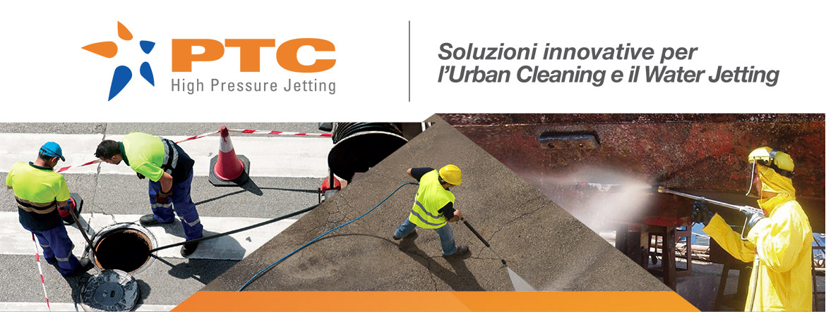 PTC - soluzioni innovative per l'Urban Cleaning ed il Water Jetting