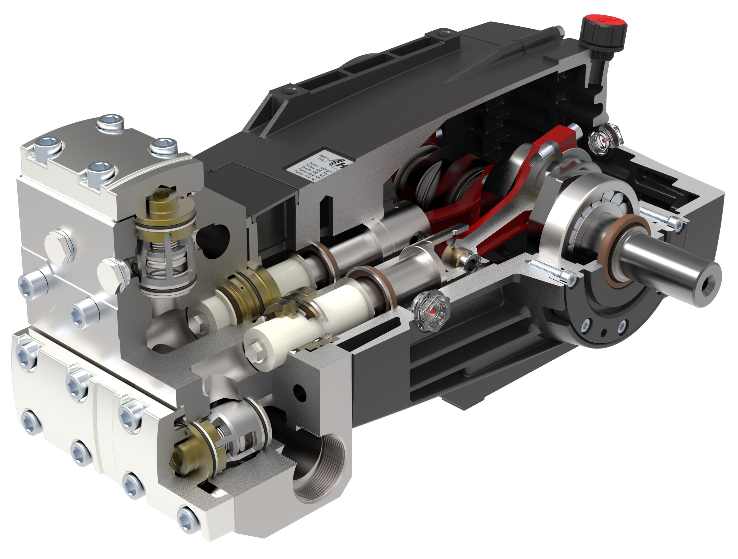Spaccato_pompa_ES pistons pump - hpp